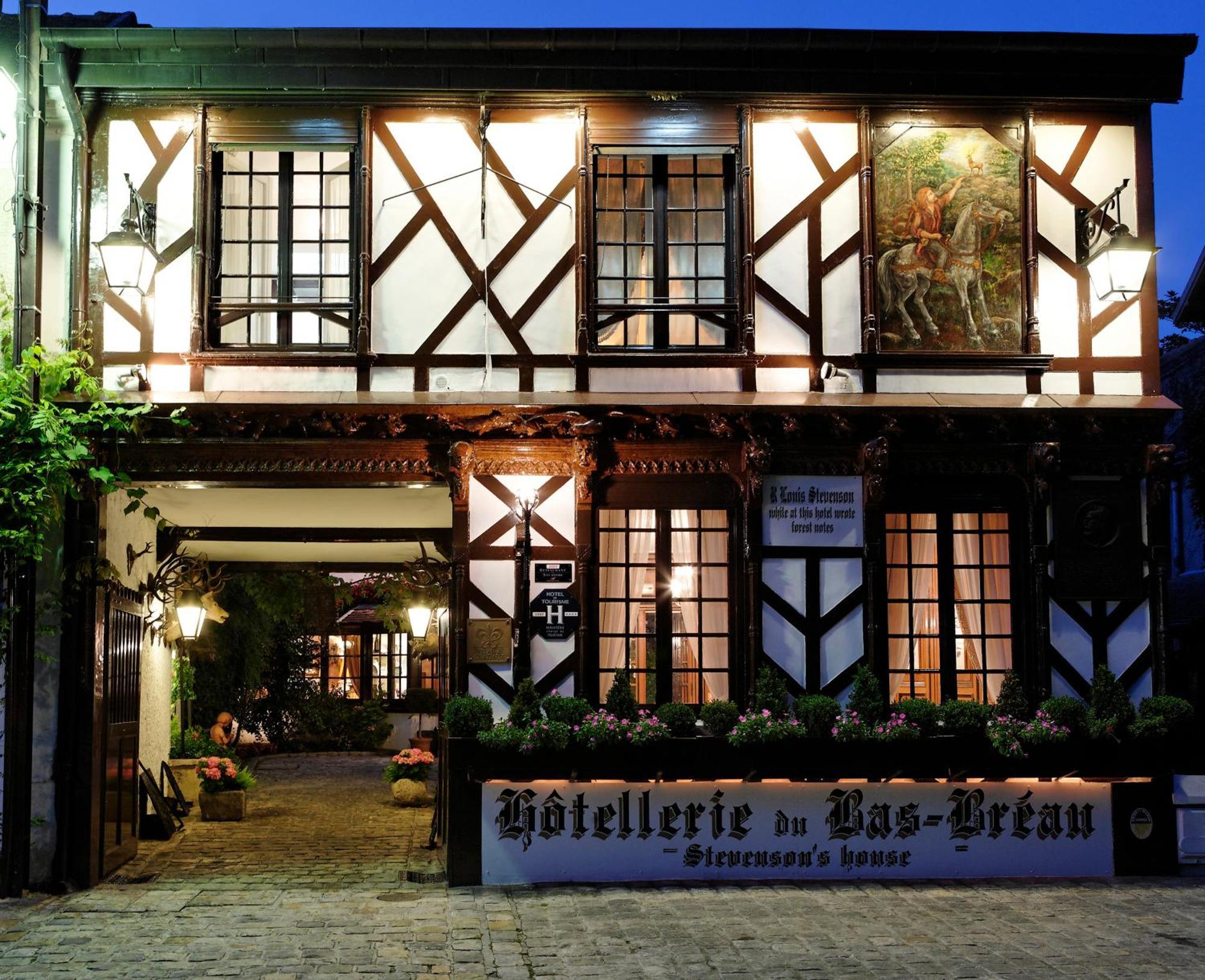 Hotellerie Du Bas-Breau Barbizon Exterior foto
